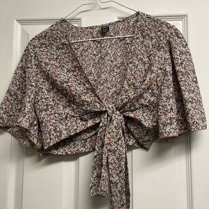 2 piece crop and long skirt